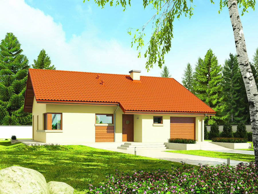 House designs with a living area up to 100M2